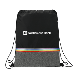 Rainbow RPET Drawstring Bag Thumbnail