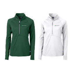 Cutter & Buck Adapt Eco Knit Stretch Recycled Women's Quarter Zip Pullover Thumbnail