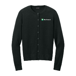 Women’s Easy Care Crewneck Cardigan Sweater Thumbnail
