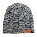 Fuzzy Lining Slouchy Beanie