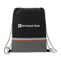 Rainbow RPET Drawstring Bag