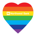 Pride Heart Shaped Computer Mouse