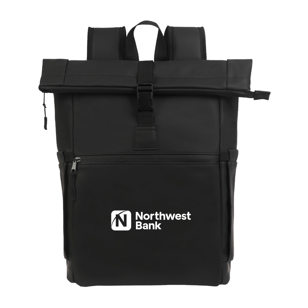 Roll-Top Laptop Backpack