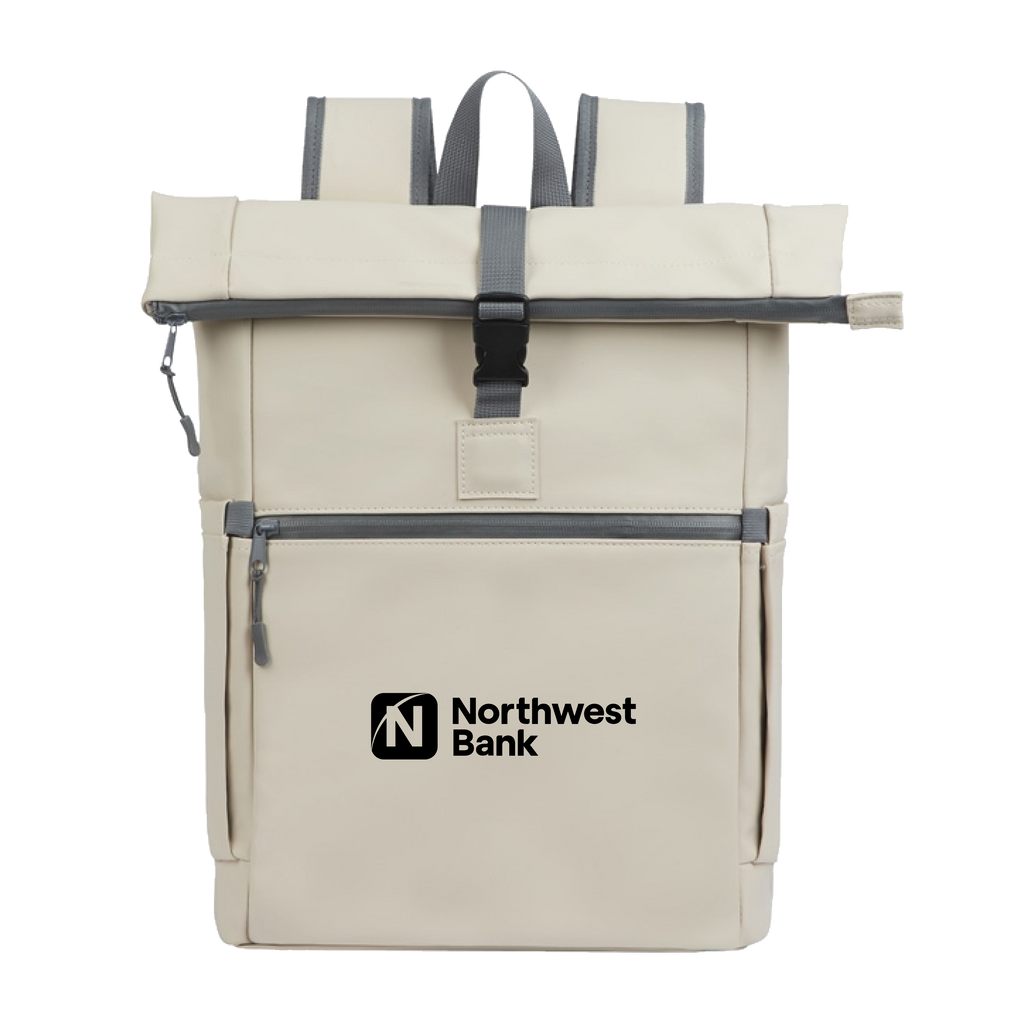 Roll-Top Laptop Backpack
